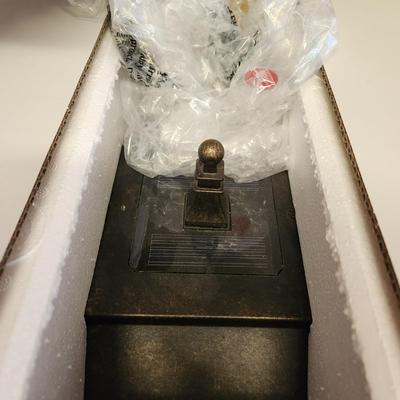 2 Candle Lanterns Solar Battery indoor Outdoor