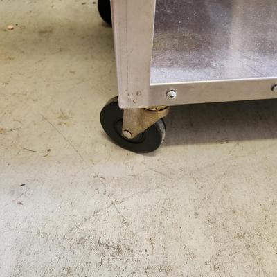 3 Shelves Vollrath Stainless Steel Cart 28x16x32