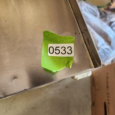 3 Shelves Vollrath Stainless Steel Cart 28x16x32