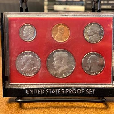 United States Mint Proof Set 1981