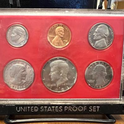 United States Mint Proof Set 1981