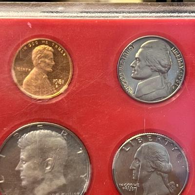 United States Mint Proof Set 1981
