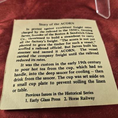 Boston & Sandwich Glass Company Collector Plate