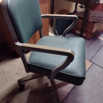Vintage Steel Case Office Chair