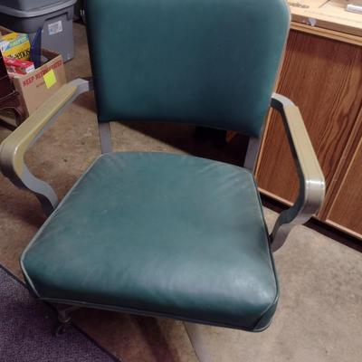 Vintage Steel Case Office Chair