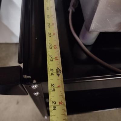 Metal Double Tier Service or Tool Cart (No Contents)