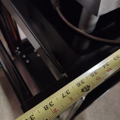 Metal Double Tier Service or Tool Cart (No Contents)