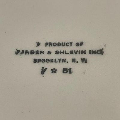 Vintage Farber & Shelvin Aluminum Charger Plate / Handwrought Aluminum 15.5" Diameter in VG Preowned Condition.