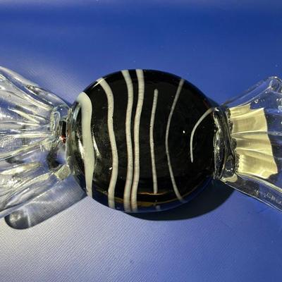 Vintage Hand-Blown Art Glass Hard Candy Decor in New Never Used Condition.