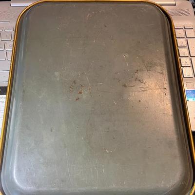 Vintage 1938 Original Coca Cola Tray 10.25" x 13" in Fair Condition as Pictured.