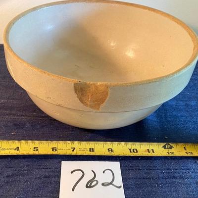 Vintage Stoneware Mixing Bowl