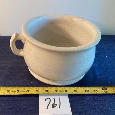 Vintage Ironstone Chamber Pot