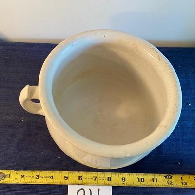 Vintage Ironstone Chamber Pot
