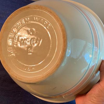 Vintage McCoy Ovenware Mixing Bowl