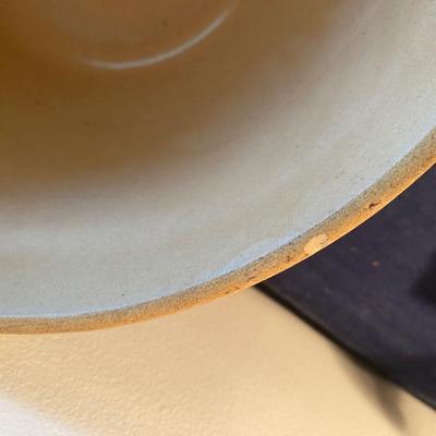 Vintage Yellow Ware Mixing Bowl