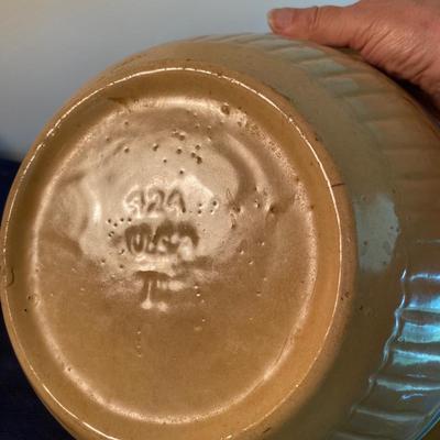 Vintage Yellow Ware Mixing Bowl