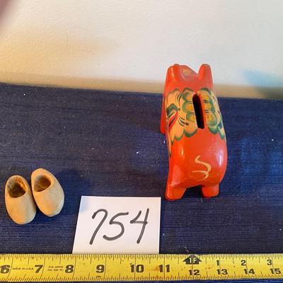Swedish Dala Piggy Bank