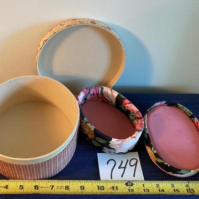 Fabric Covered Boxes