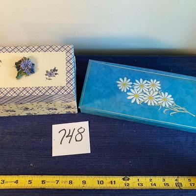 Stationary and Recipe Box