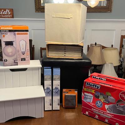 Assorted Household Items Lot