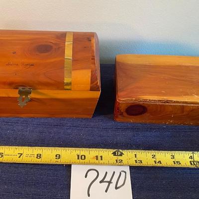 Cedar Boxes