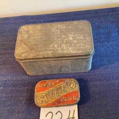 Vintage Metal Boxes