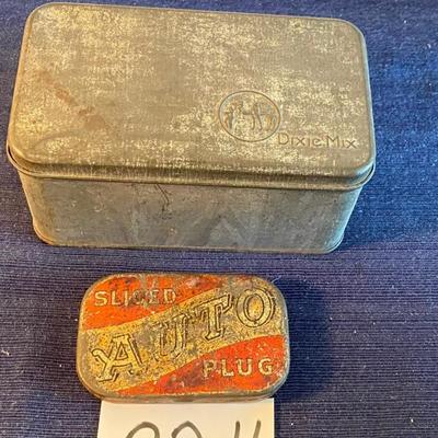 Vintage Metal Boxes