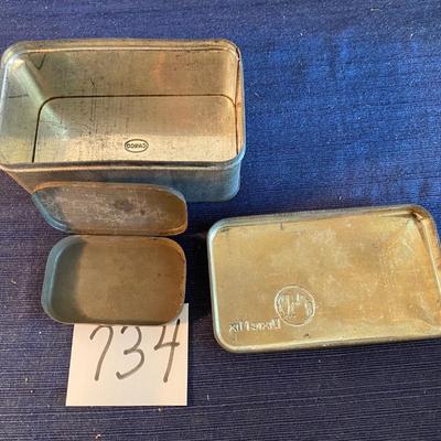Vintage Metal Boxes
