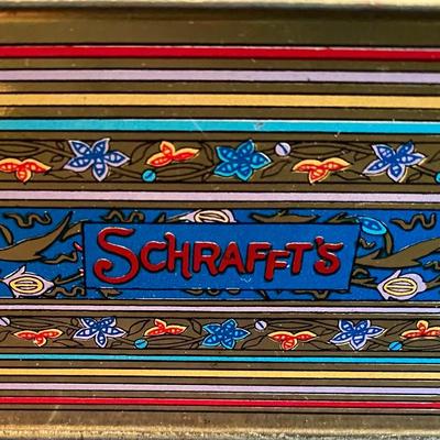 Vintage Metal Candy Box