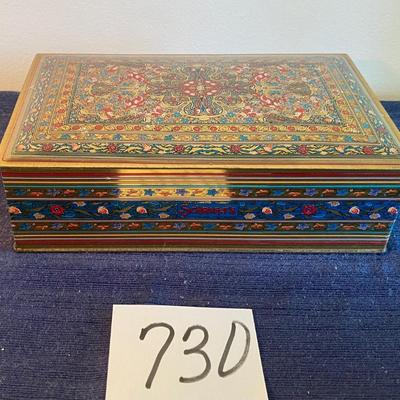 Vintage Metal Candy Box