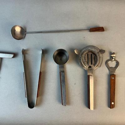 1209 Mid Century Modern Bar Cocktail Set