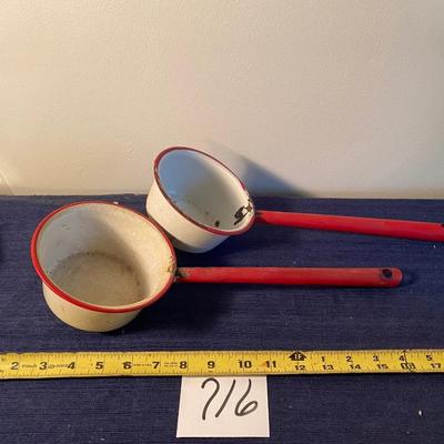 Vintage Water Ladle Lot