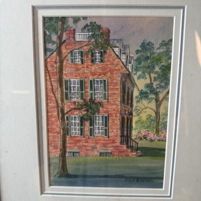 1421 Original Watercolor by Karen Bergeron
