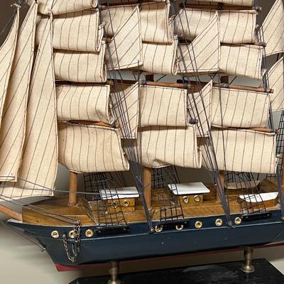 Pa Mir Decorative Ship (20” x 17”)