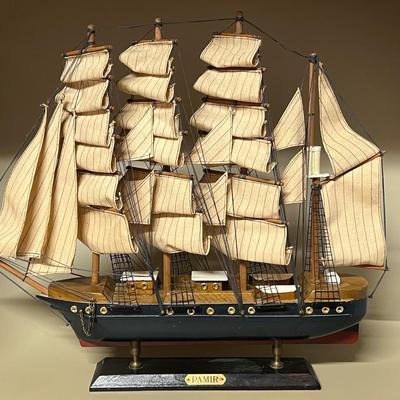 Pa Mir Decorative Ship (20” x 17”)