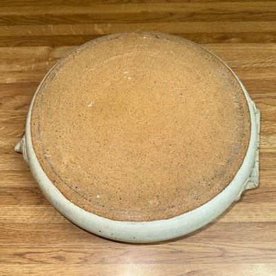 254 HAND THROWN COVERED CASSEROLE POTTERY