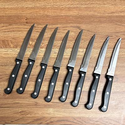 255 CHICAGO CUTLERY 14 PCS STEAK KNIVES KITCHEN CARVING SCISSORS BLOCK