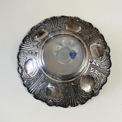 259 SILVERPLATE CENTERPIECE BOWL FB ROGERS MADE IN SPAIN 12"
