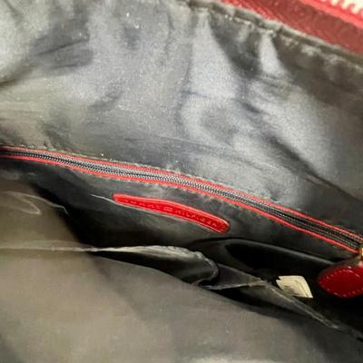 Tommy Hilfinger Burgundy Colored Leather-like Purse