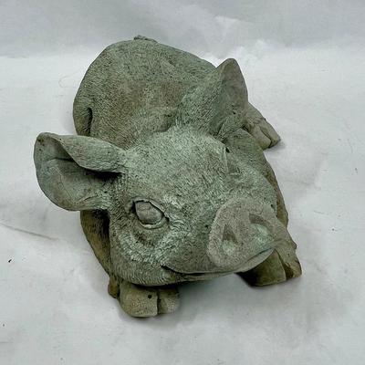 Resin Pig Garden Art Statue