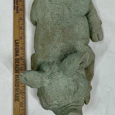 Resin Pig Garden Art Statue