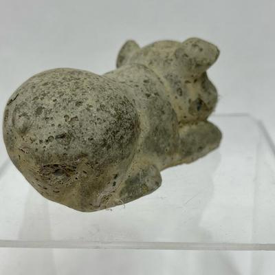 Small Concrete Piglet Garden Art Statue