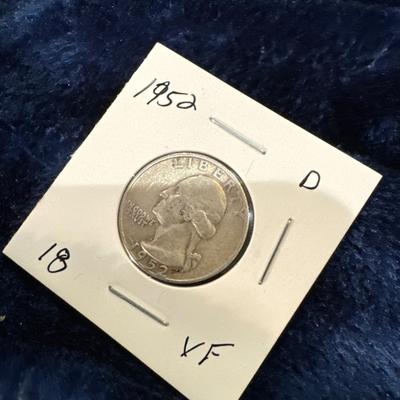 1952 D George Washington VF
