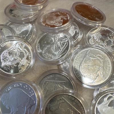 1 Troy ounce Buffalo Silver .999 U S coin (1)