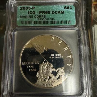 ICG 2005 P PR69 D CAM US MARINE CORPS 1$