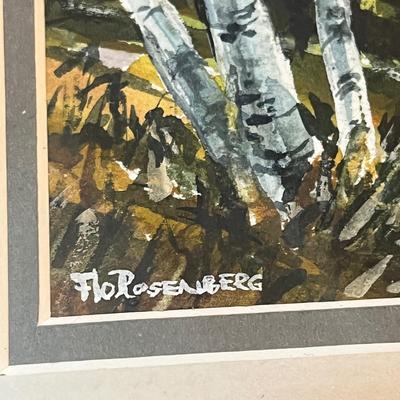 Three Signed Watercolor Paintings (LR-MG)