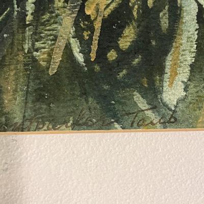 Three Signed Watercolor Paintings (LR-MG)