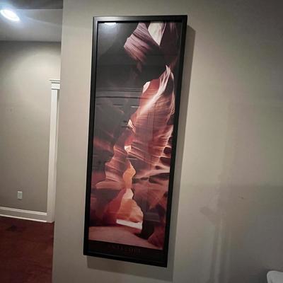 Alain Thomas Framed Print “Antelope Canyon” (EH-MG)