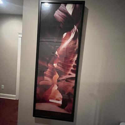 Alain Thomas Framed Print “Antelope Canyon” (EH-MG)