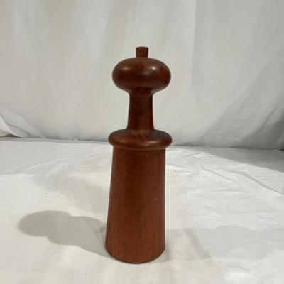 Hand Turned Mahogany Bowl & More Wooden Items (K -MG)